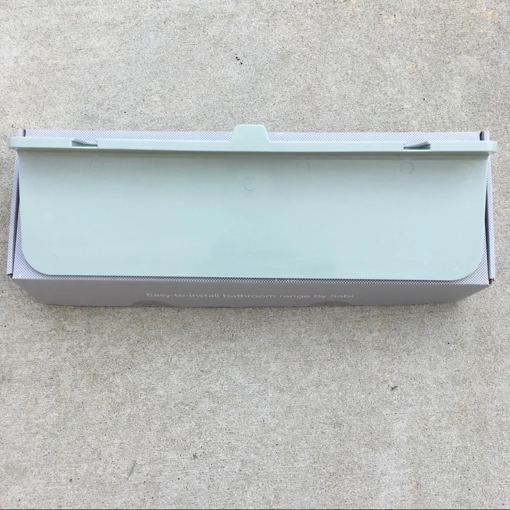 NWB! Minimalist Floating Shelf - Light Olive Green